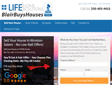 Tablet Screenshot of lifehomesolutions.com